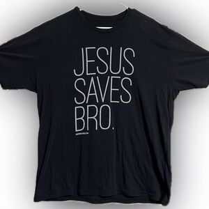 Jesus Saves Bro t-shirt 2X